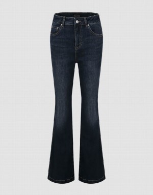 Blue Urban Revivo Flare Women's Jeans | 80275BKTV