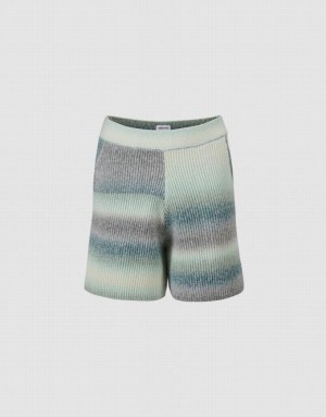 Multicolor Urban Revivo Ombre Knitted Women's Pants | 35427SBGL