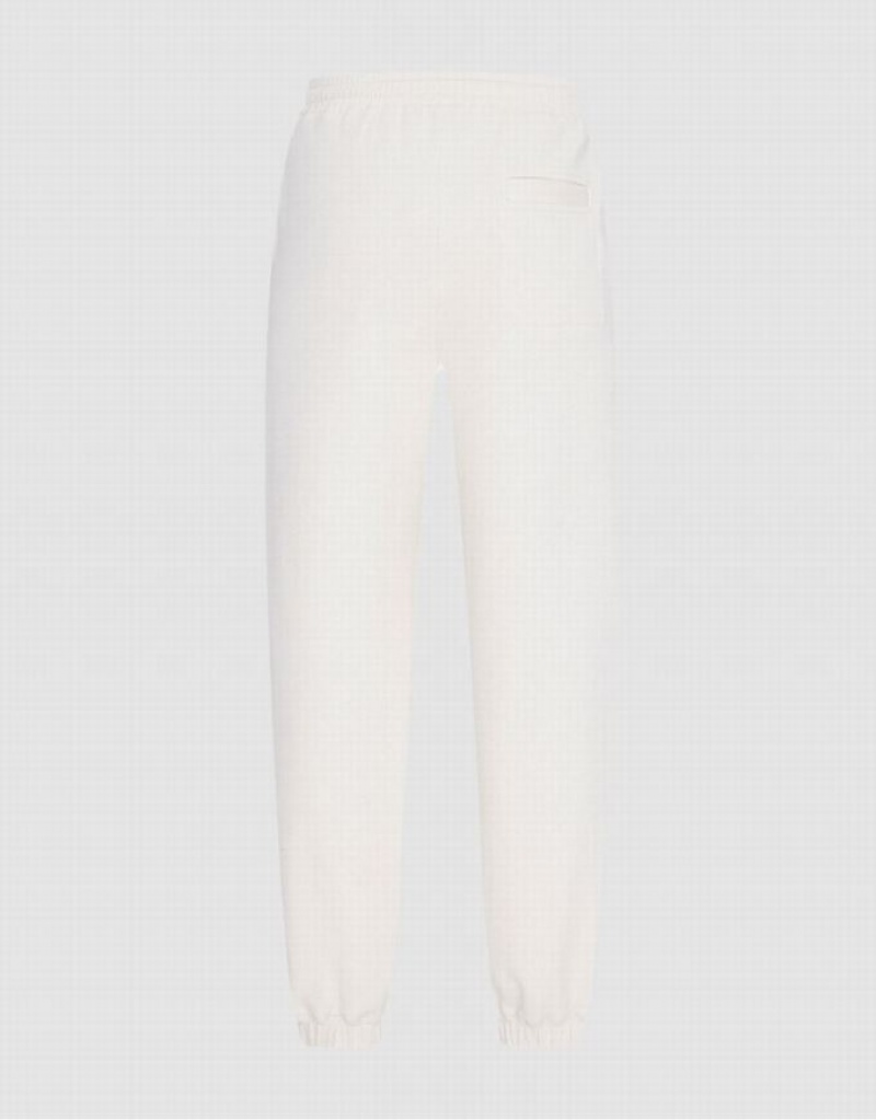 Beige Urban Revivo Elastic Waist Women's Joggers | 83094NEDY