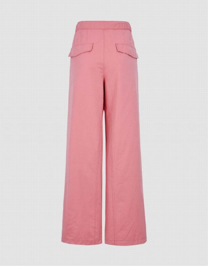 Pink Urban Revivo Loose Women's Joggers | 94021NFIC